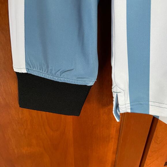 Bogey Boys Polo Shirt Striped Long Sleeve Golf Size Medium NEW - Picture 4 of 7